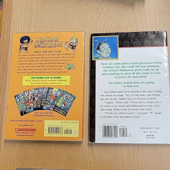 11 Scholastic Books, Captain Underpants, Ready Freddy, Tge Bailey School Kids - Picture 9 of 15